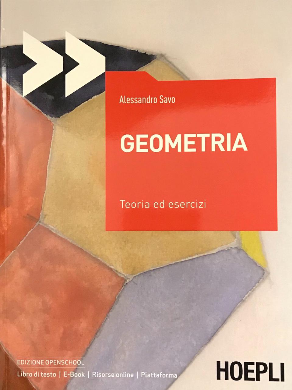 Mypushop Libreria Dias Savo Geometria Teoria Ed Esercizi