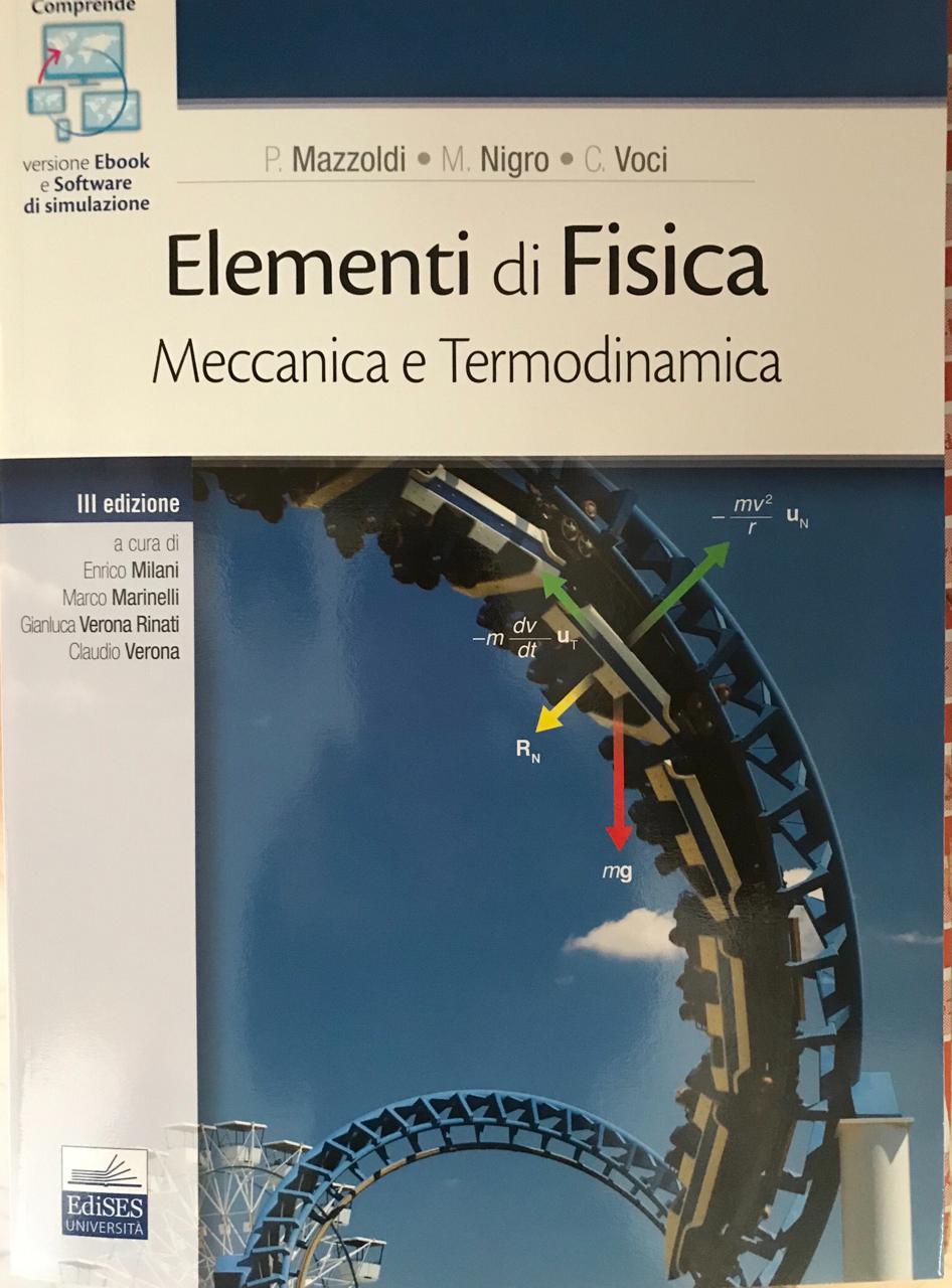 Mypushop Libreria Dias Mazzoldi Elementi Di Fisica Meccanica E