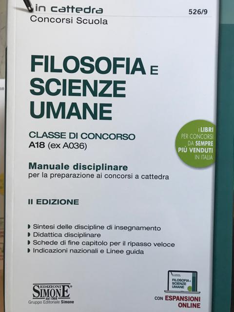 myPushop - Libreria Dias  Concorso Scuola Filosofia e Scienze Umane 526/9