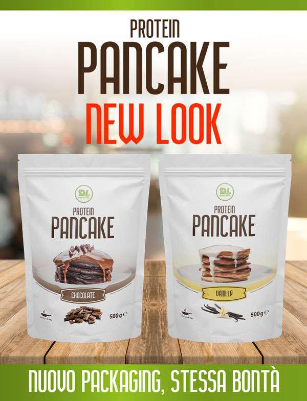 Daily Life Protein Pancake Neutro 500 g - Preparato per pancake a base di  avena e proteine, con edulcorante