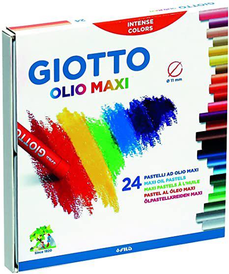 myPushop - cartoleria zeus  Pastelli Giotto olio 24 colori