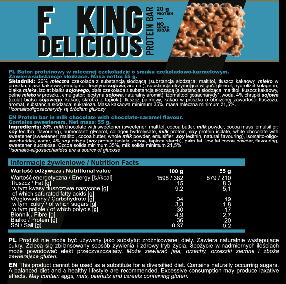 FitKing Delicious Cookie Allnutrition biscotti con arachidi e cioccolato  senza zuccheri 150 g 