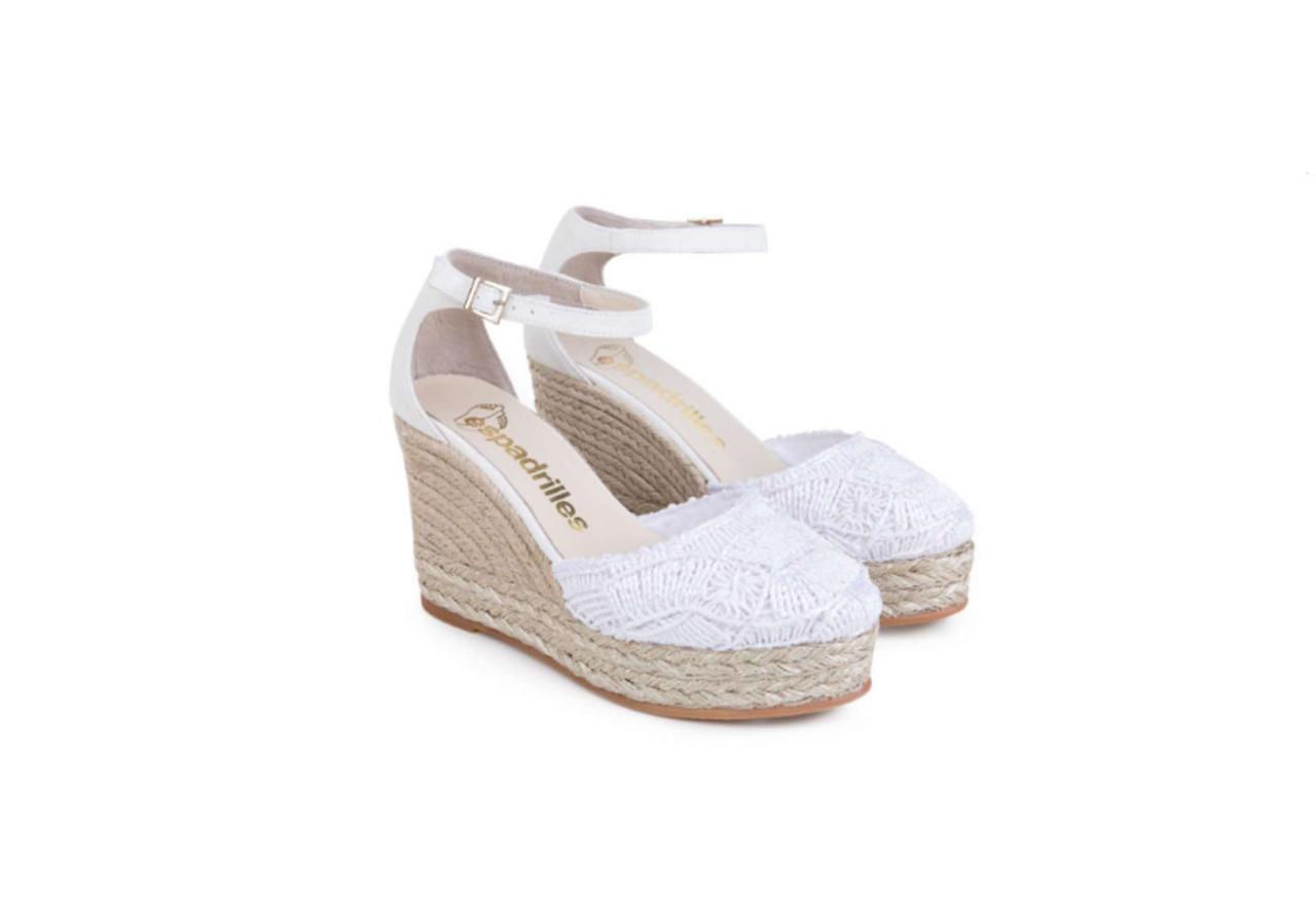 ESPADRILLES SCARPE DONNA ATOS MACRAME PLATINO ZEPPA 9 PE21