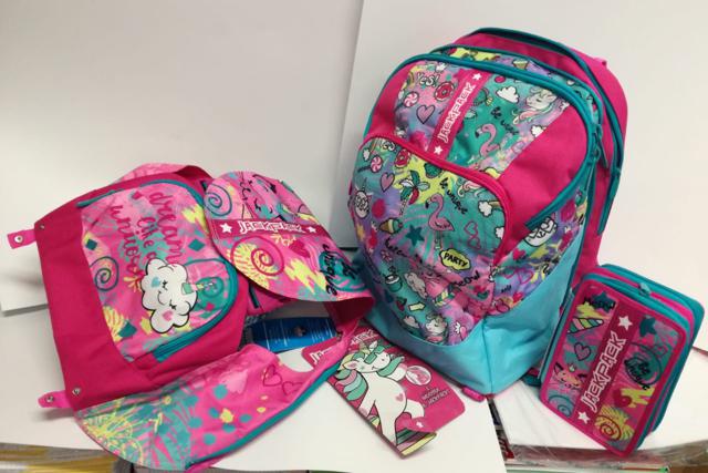 myPushop - la cartoleria di laura naintre | Jackpack girl lo zaino che si  trasforma
