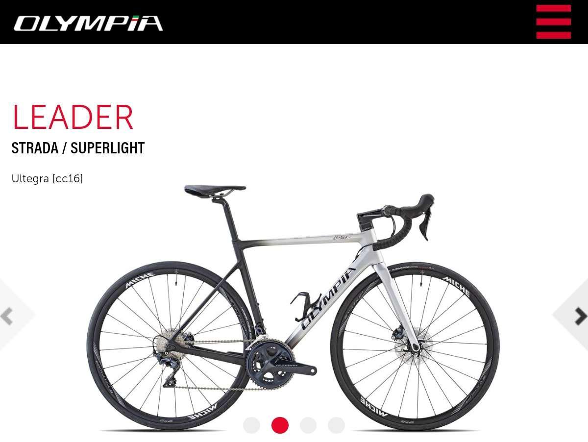 Vintage Bici Da Corsa Olympia 2021 Catalogo Bici Olympia 2021