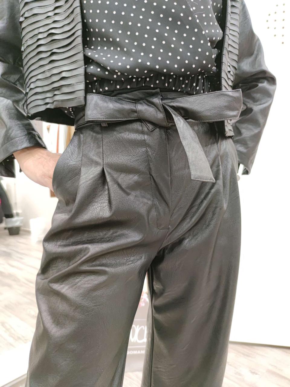 Twice abbigliamento | Pantalone ecopelle PLEASE - myPushop