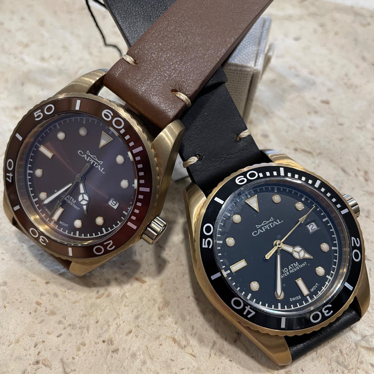 myPushop - Carini Gioielli | Orologio Capital Bronzo Marino