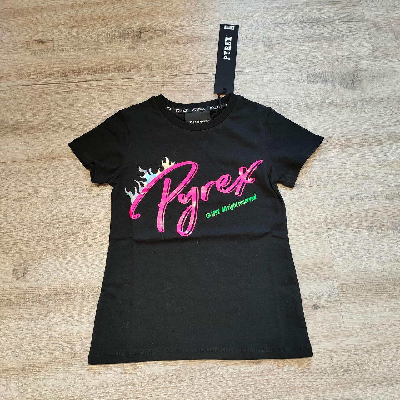 Pyrex Tshirt Maglia Pyrex Ragazza Pyrex Tee Tee Shirt Maglietta