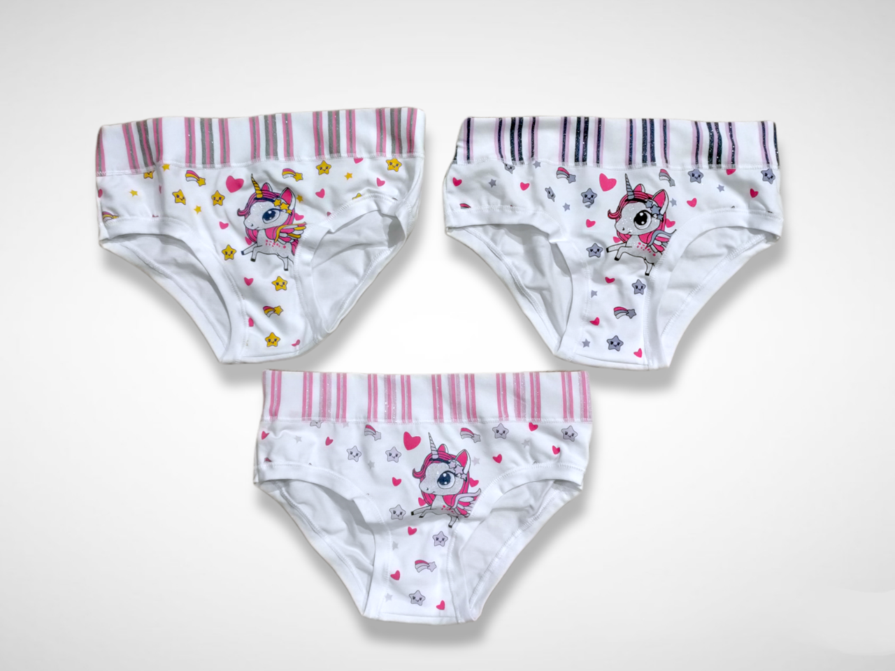 Emy Bimba Girl's cotton briefs with unicorns: for sale at 2.99€ on