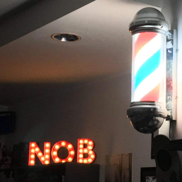 not only barber logo