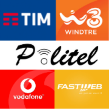 Politel Srl - WindTre Tim Fastweb Vodafone logo