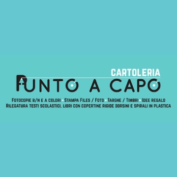 cartoleria punto a capo logo