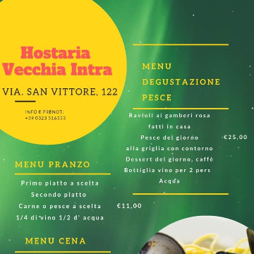 hostaria vecchia intra logo