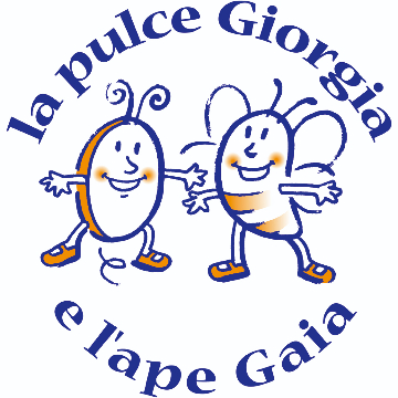 La pulce Giorgia e l'ape Gaia logo