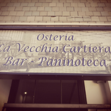 Osteria La Vecchia Cartiera logo