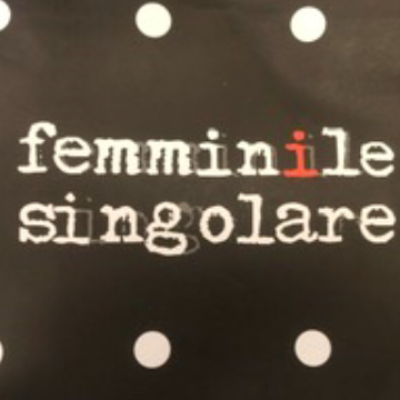 Femminile singolare --officina delle idee- logo