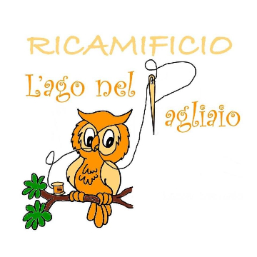 L'AGO NEL PAGLIAIO Ricamificio logo