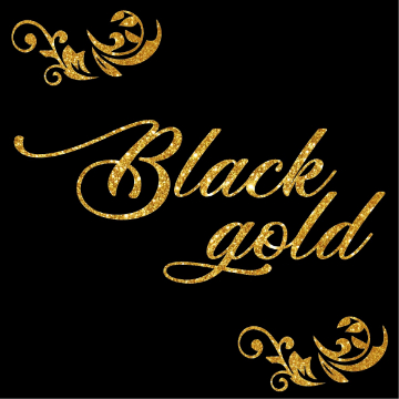 Black gold logo
